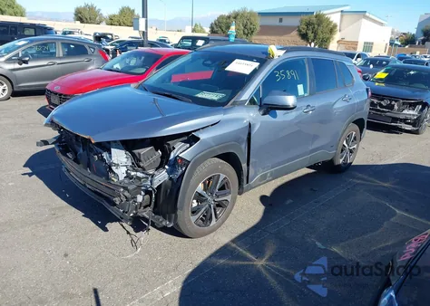 2023 Toyota Corolla Cross Hybrid Xse from USA, damaged, VIN 7MUFBABGXPV016630